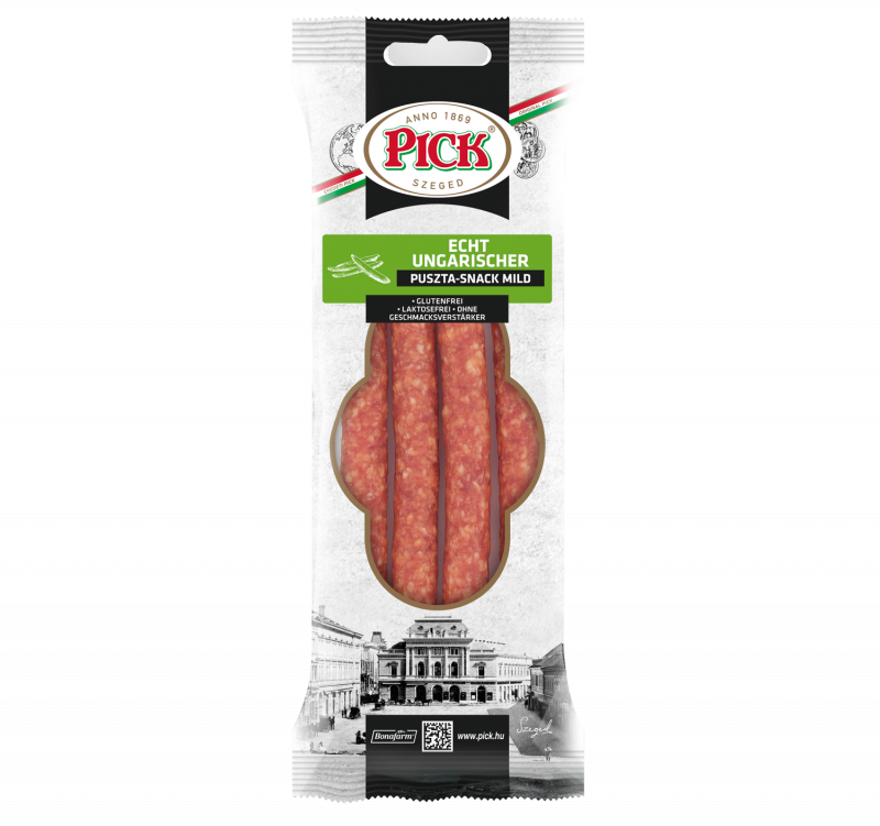 Pick, Puszta Snack Mild 100g, Ungarische Salami