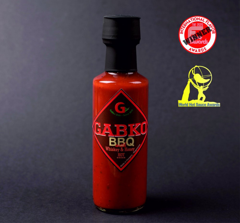 GABKO, BBQ Sauce mit Whiskey und Honig 100ml